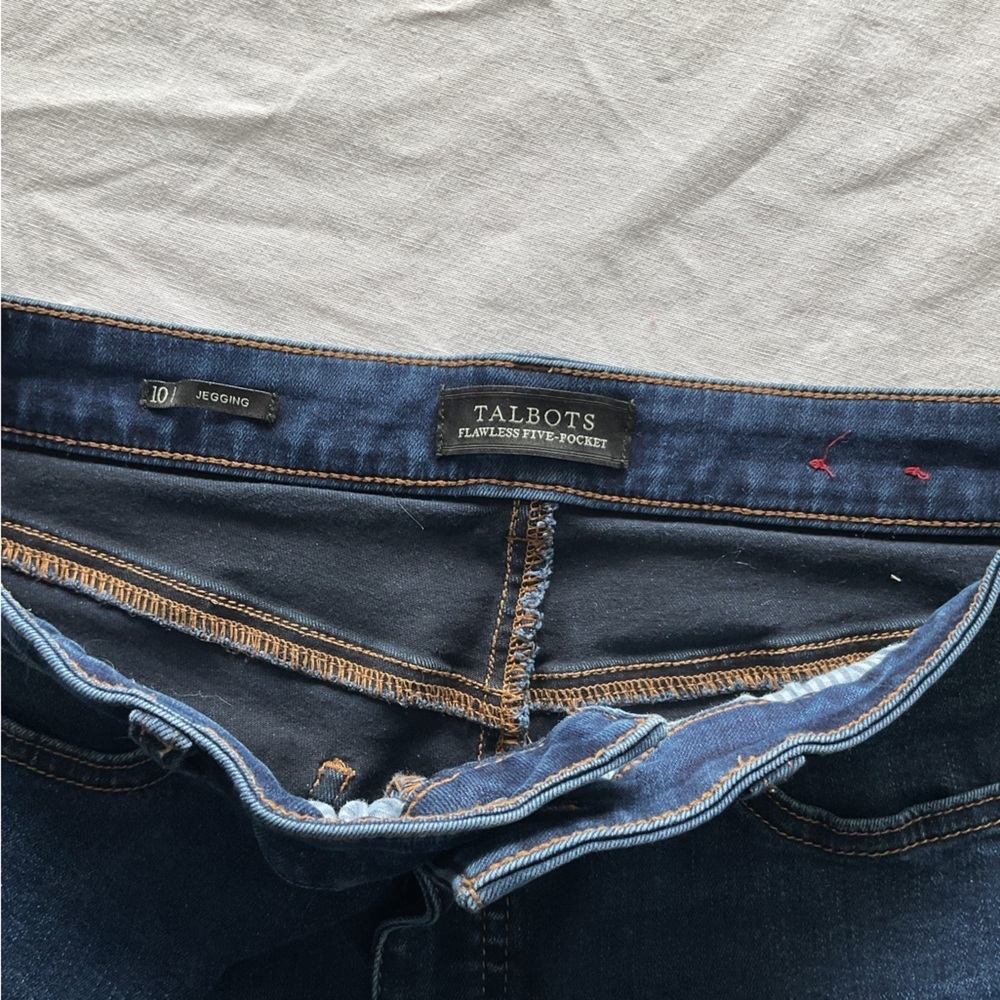 Talbots Dark Blue Skinny Jeans - Picture 8 of 9
